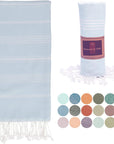 Turkish Beach Towel Baby Blue