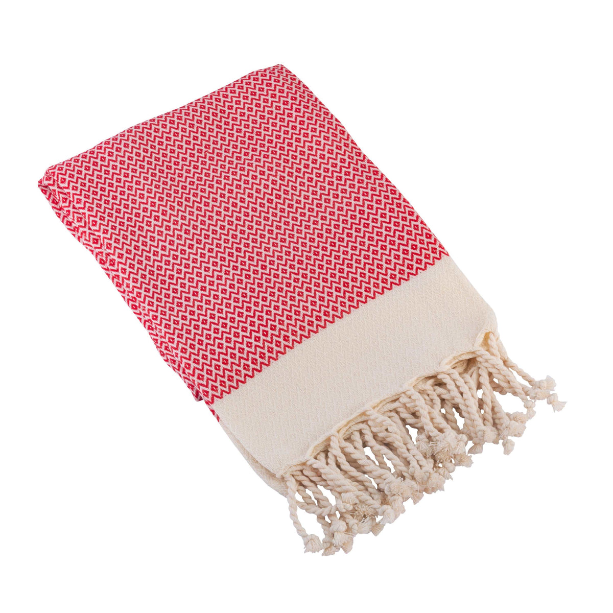 Original Turkish Style Peshtemal Towels Red 1